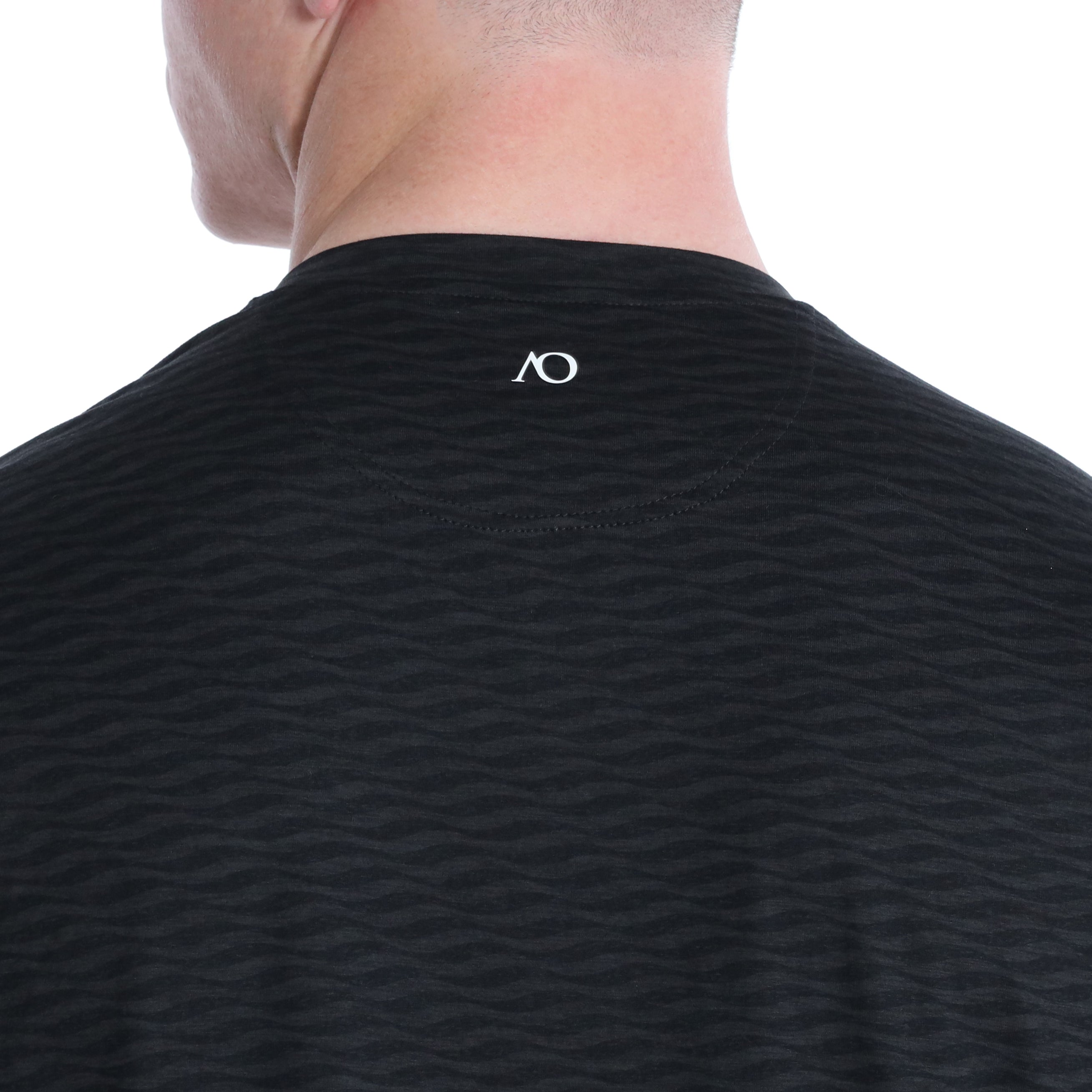 Wave LS Henley - Black Heather