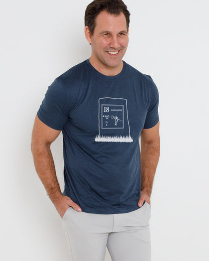 Butter T Marker - Navy Heather