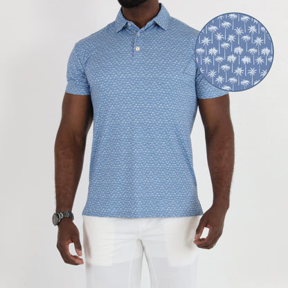 Malu Polo - Ashleigh Blue/Blue Mist