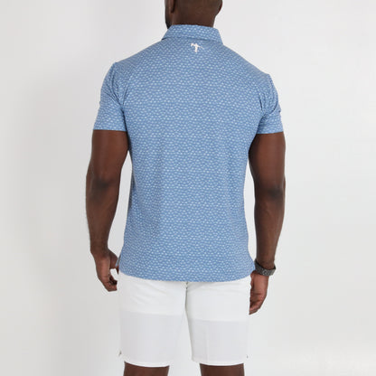 Malu Polo - Ashleigh Blue/Blue Mist