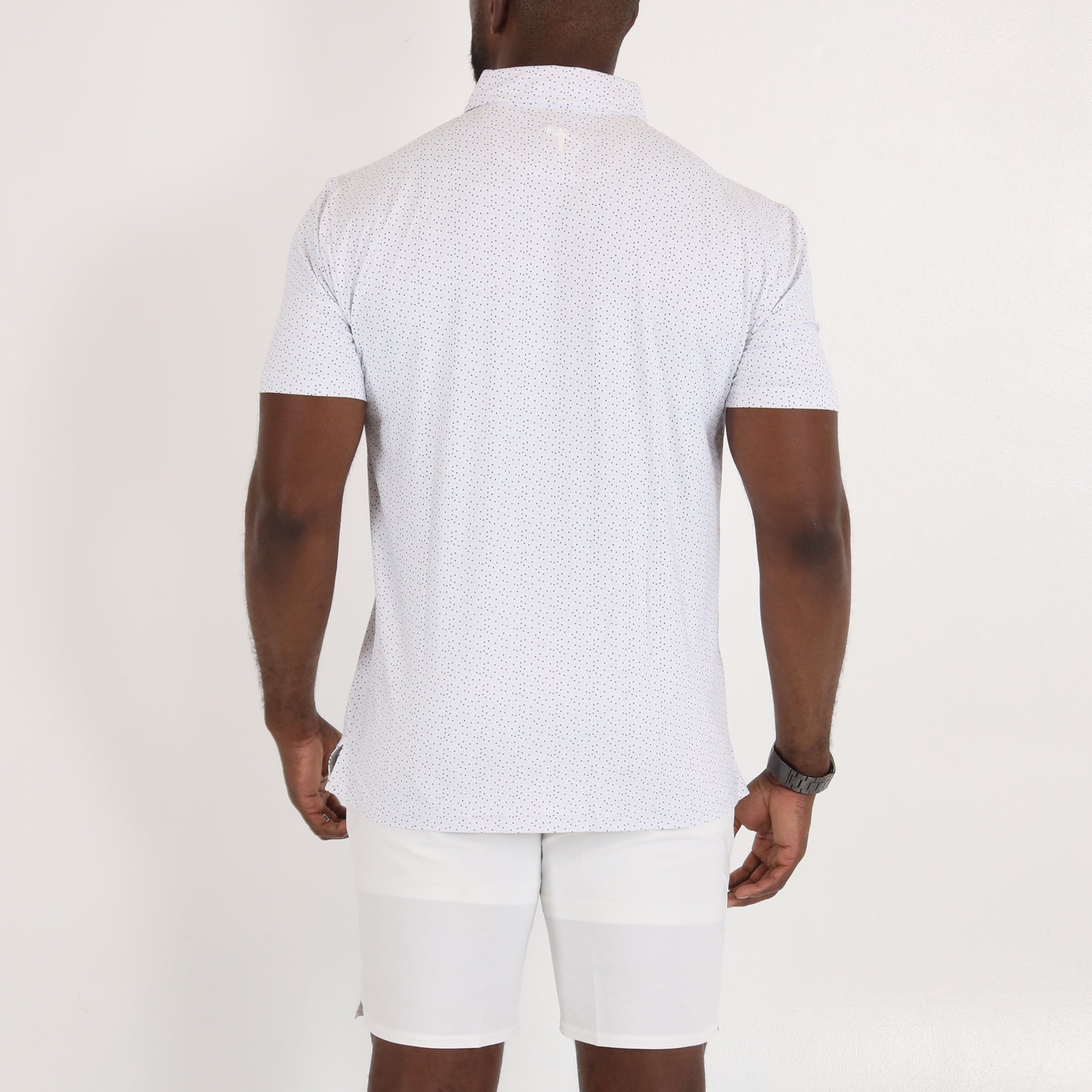 Scopes Polo - White/Dress Blues/Languid