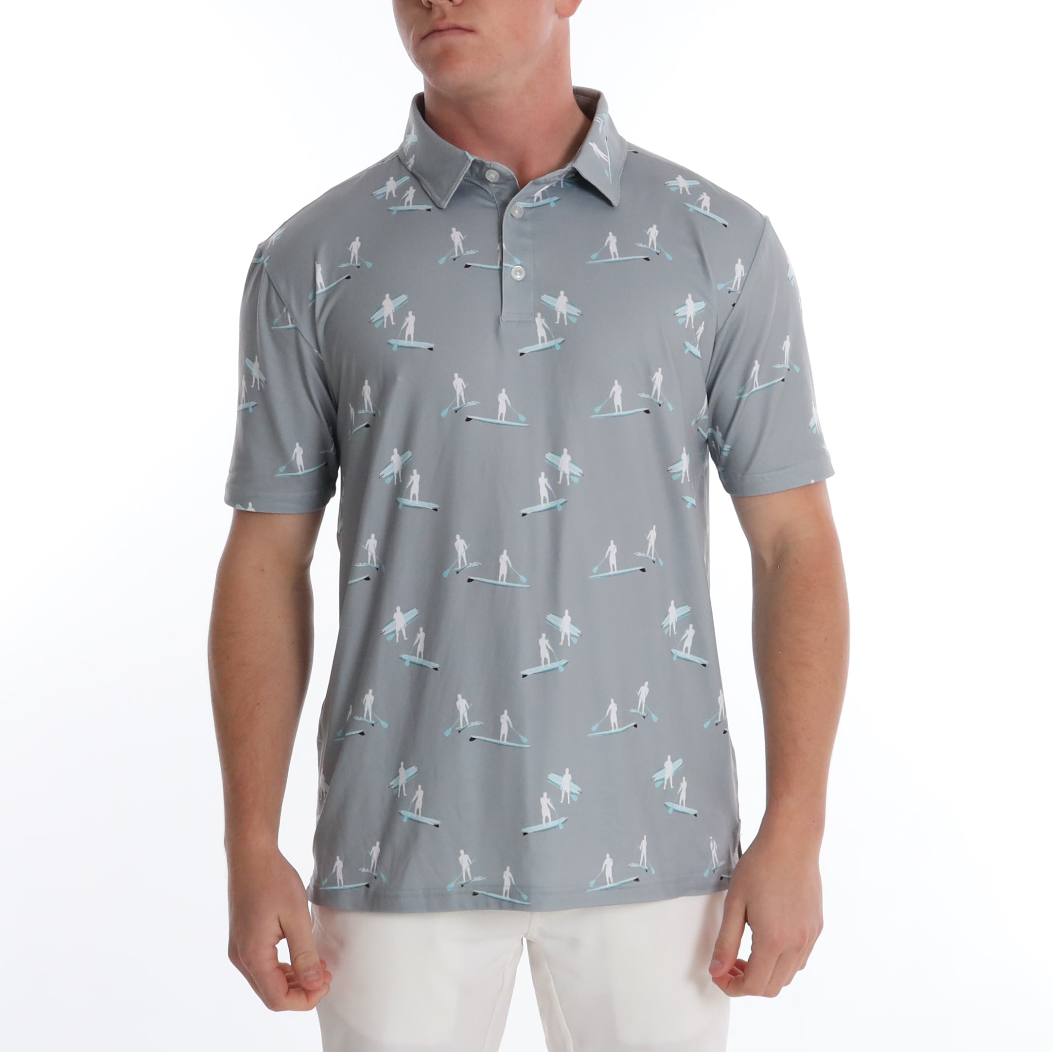 CALIFORNIA POLO - GREY