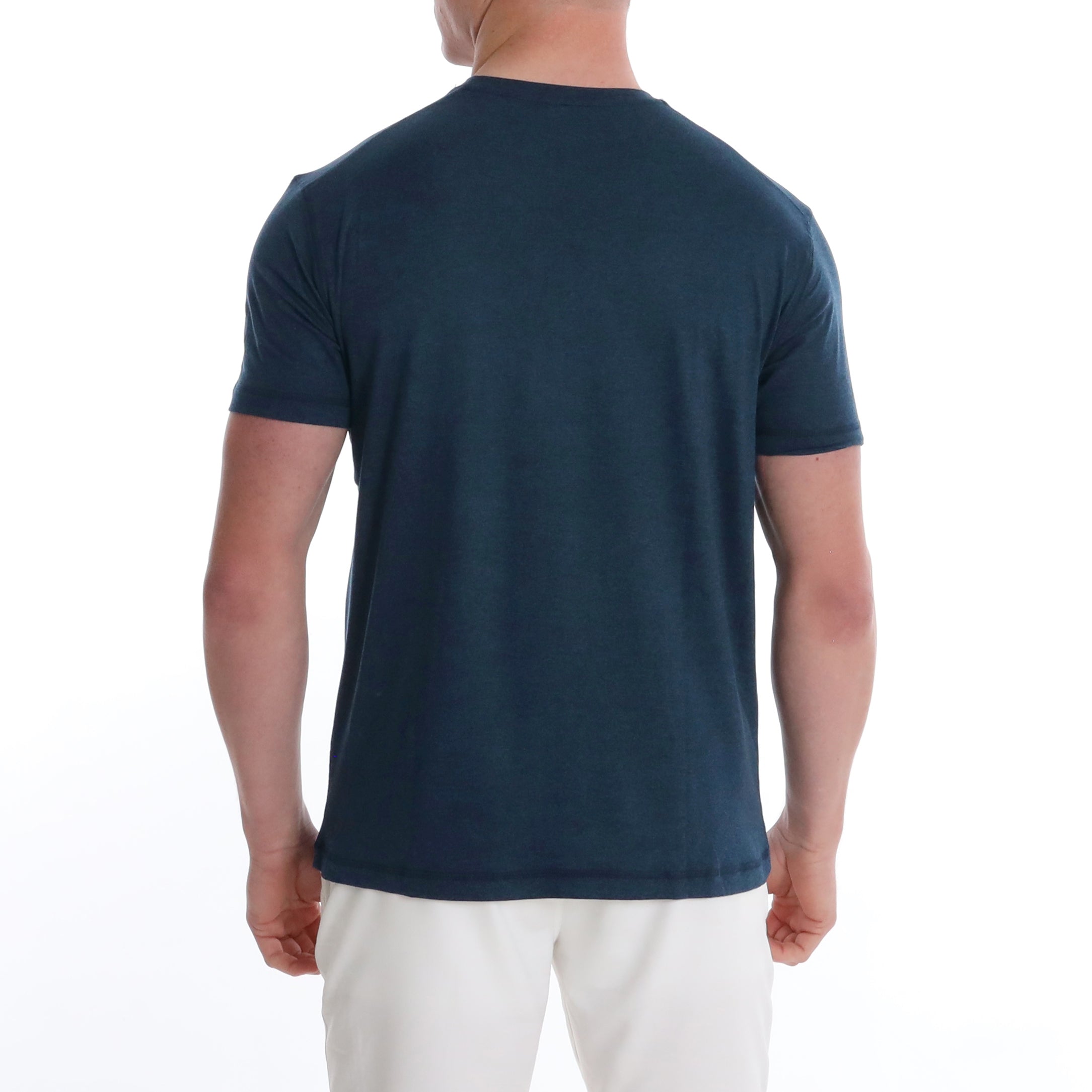 BUTTER T LOOPER SILHOUETTE - NAVY HEATHER
