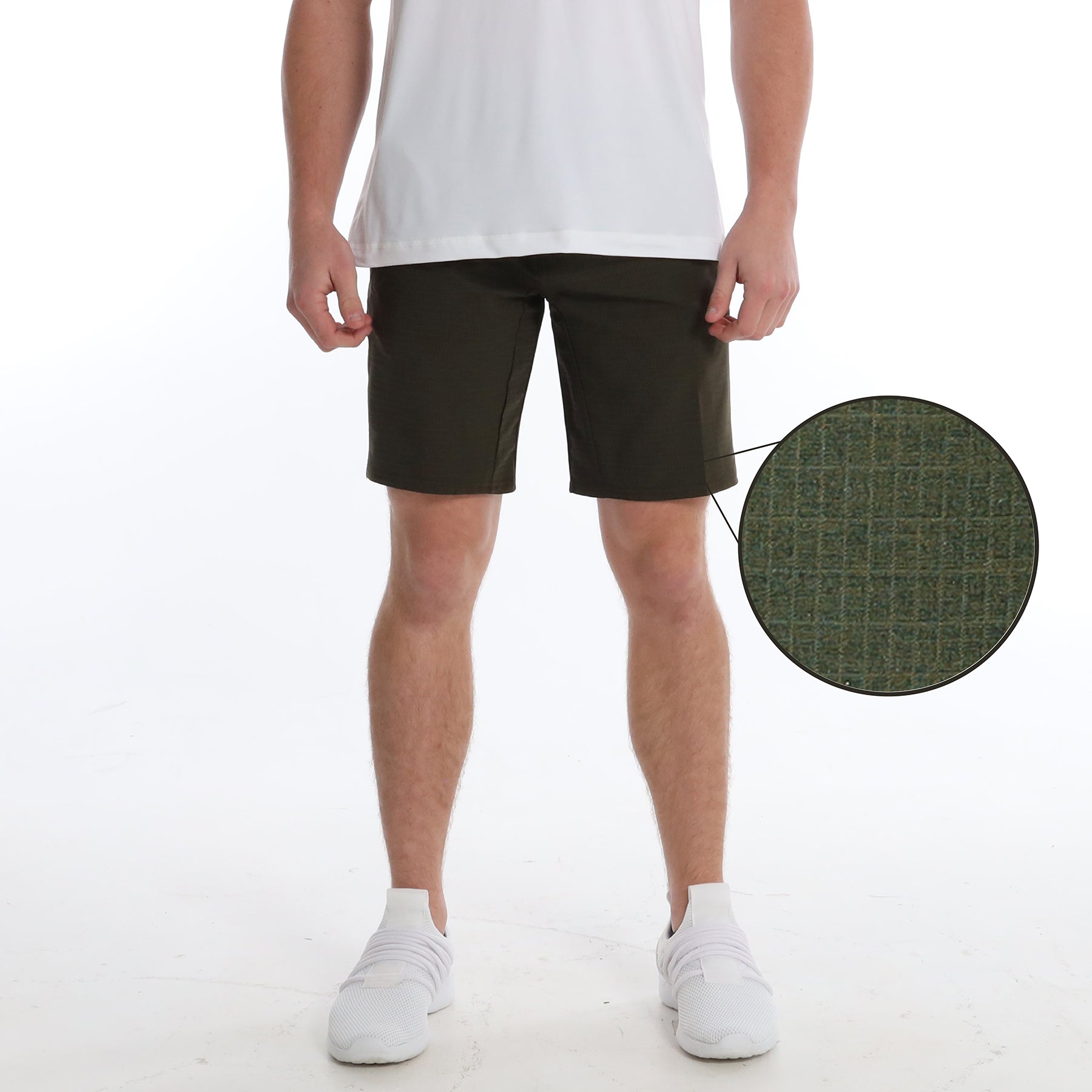 SOLUTION SHORT - ARMY GREEN