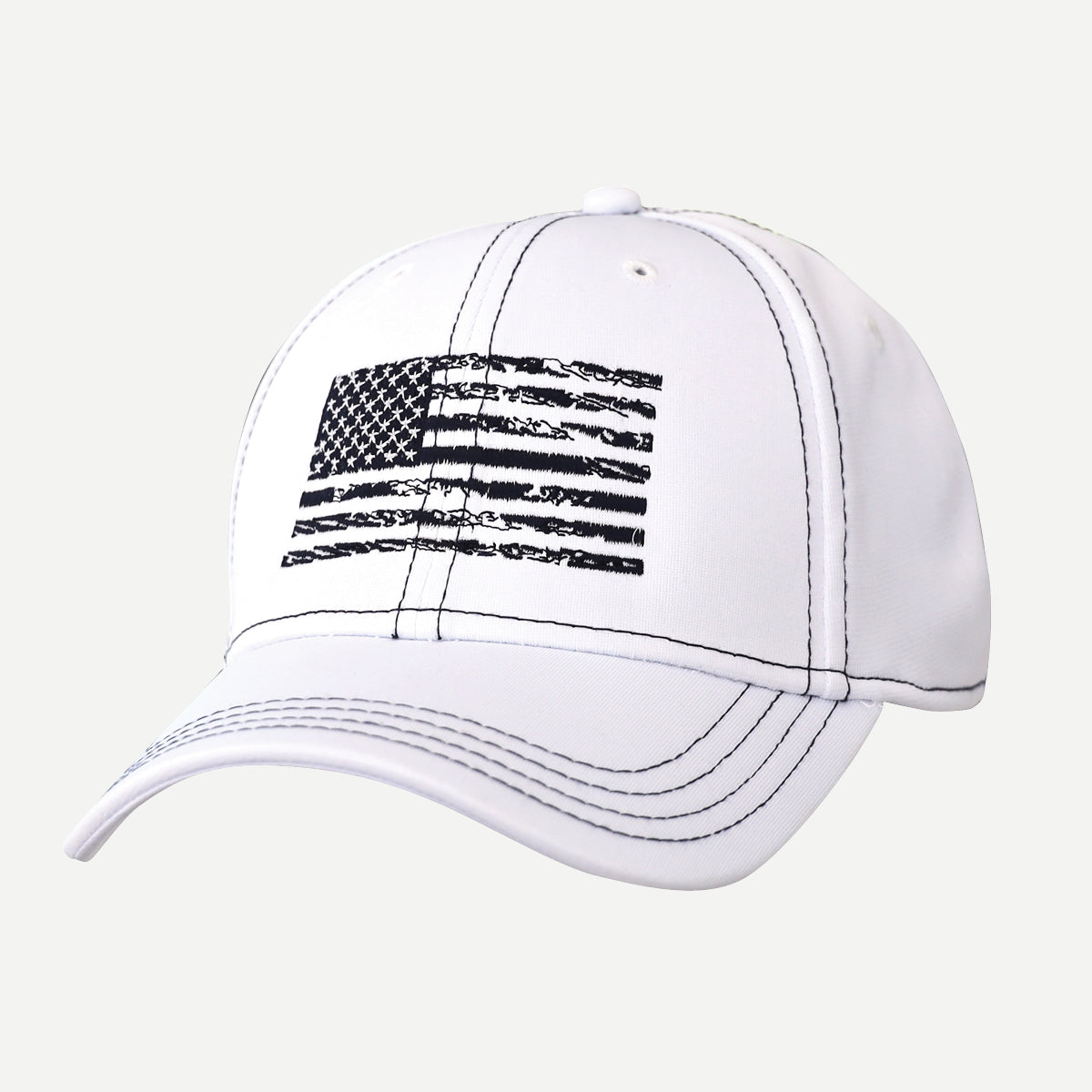 NATION FITTED USA VINTAGE HAT - WHITE/NAVY