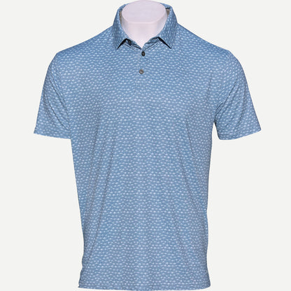 Malu Polo - Ashleigh Blue/Blue Mist