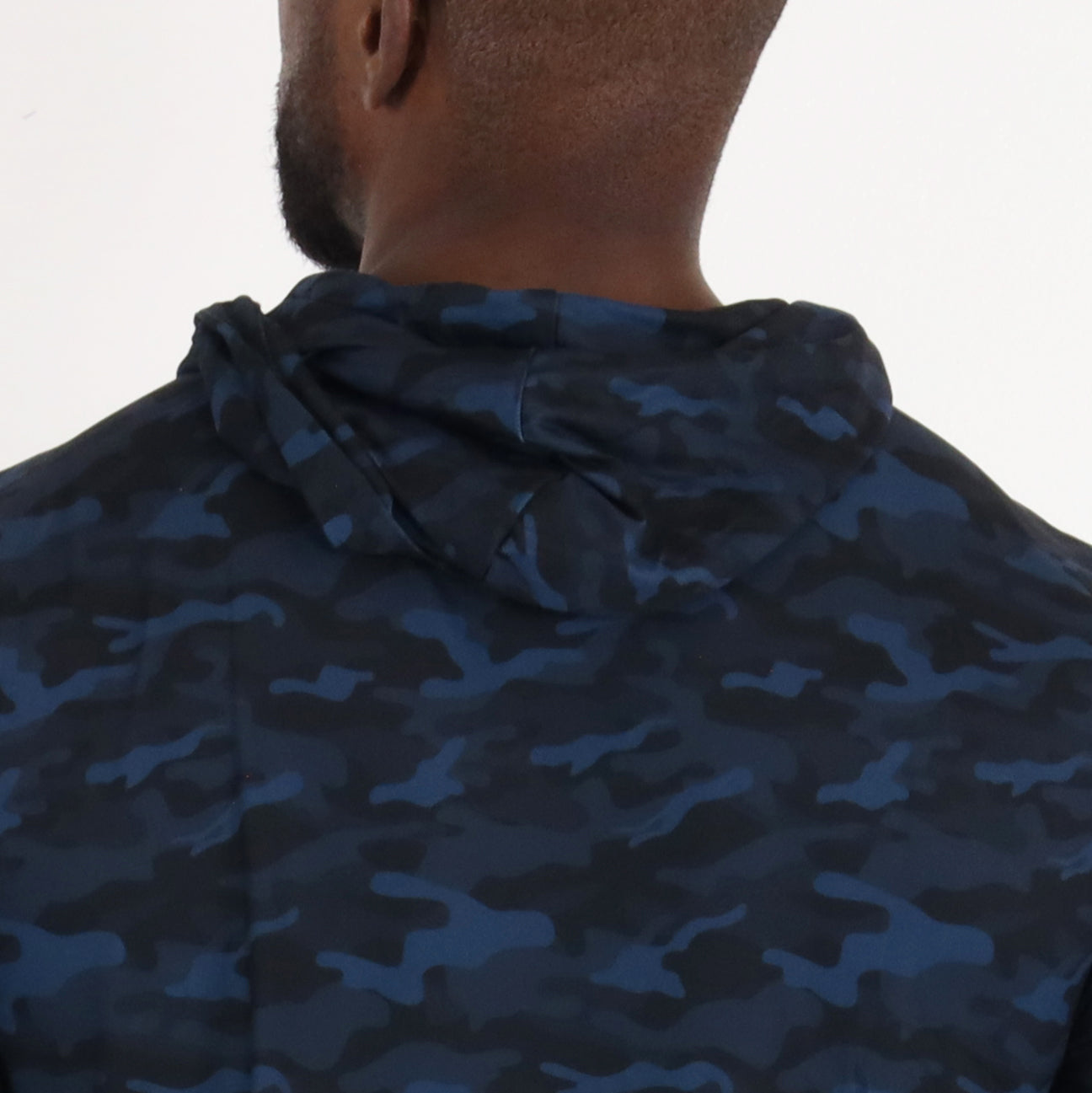 Blacks Beach Hoodie - Dark Blue Sea Camo