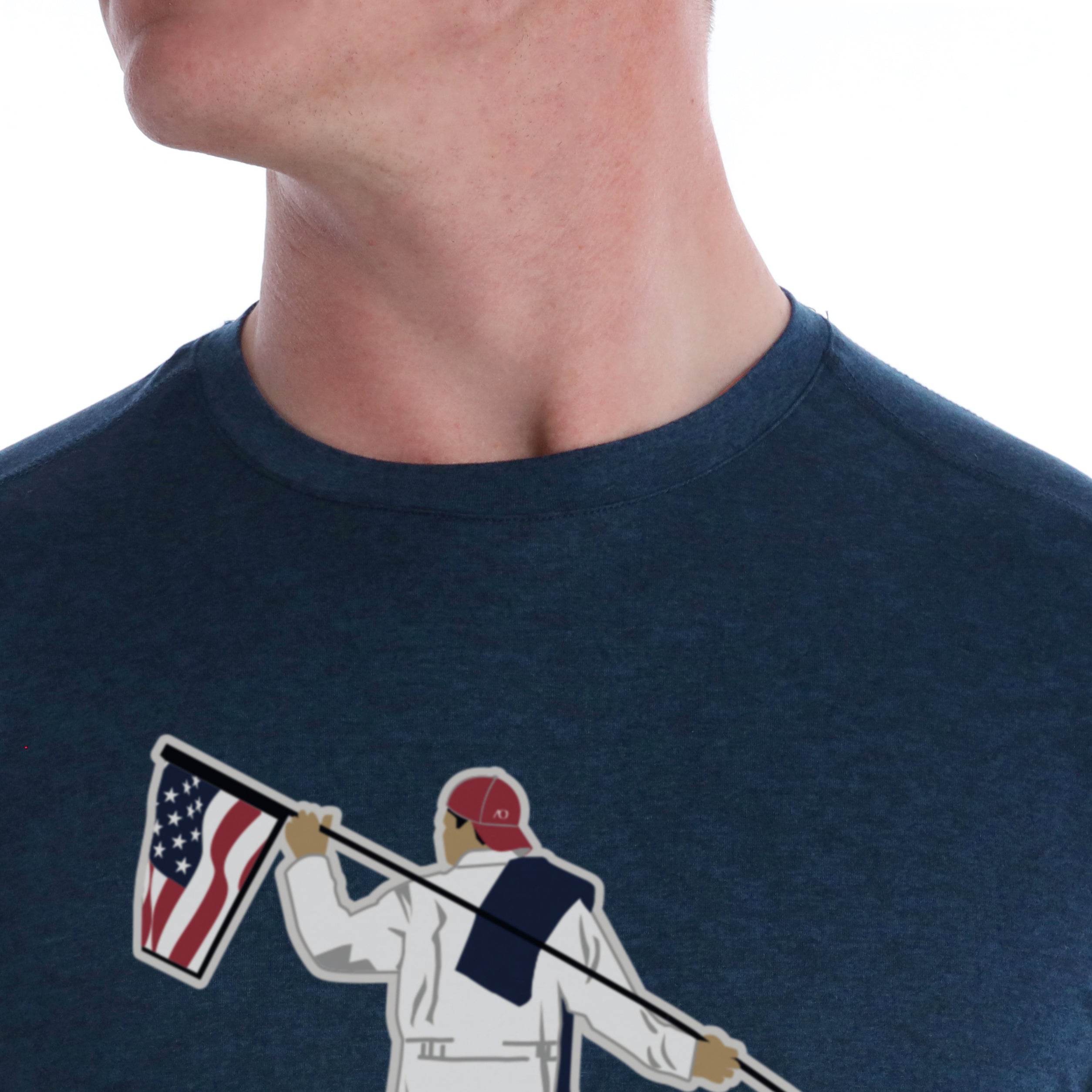 Butter T - American Looper Navy Heather