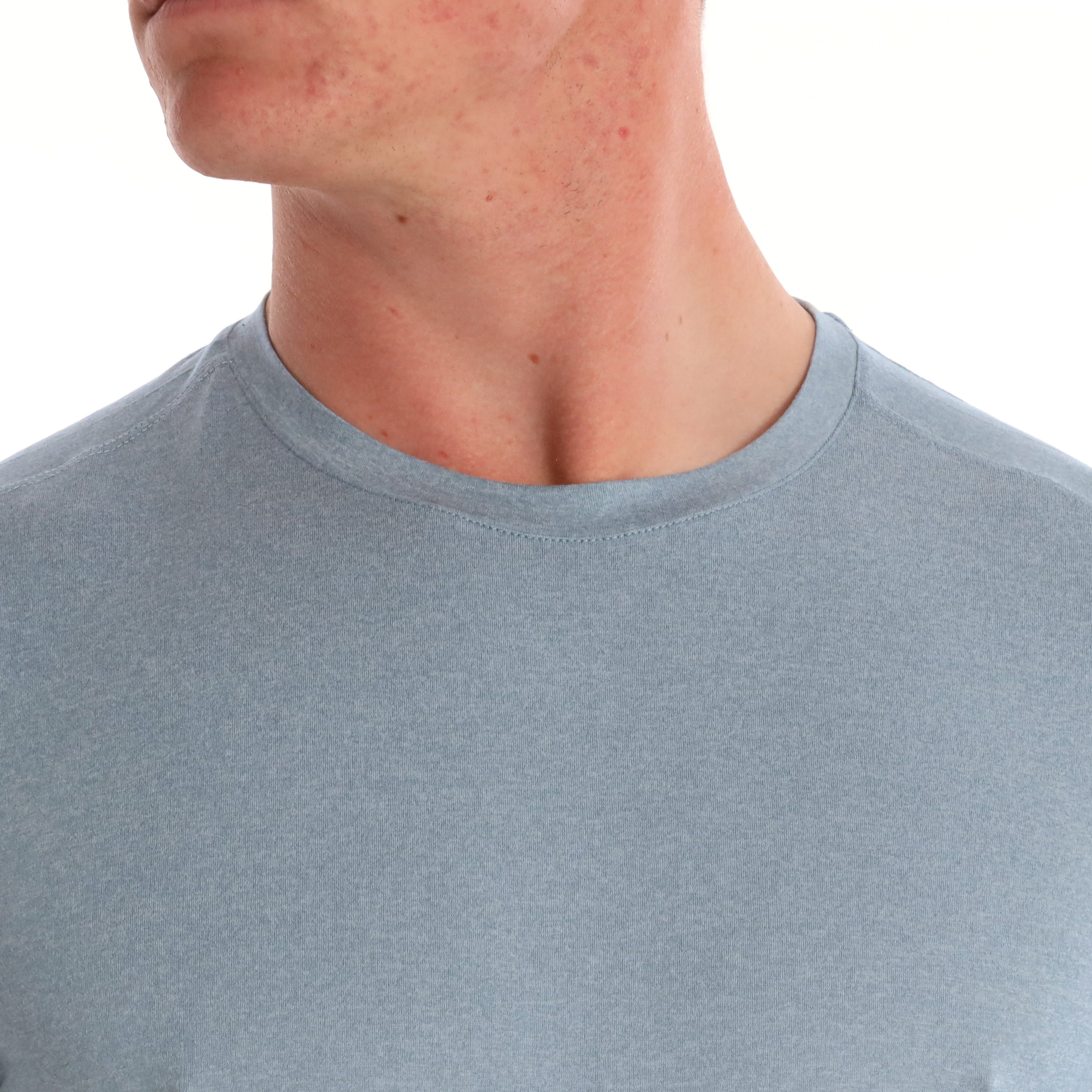 Butter T Long Sleeve - Blue Fog Heather