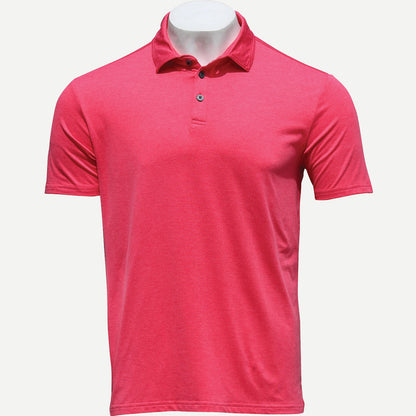 Gamer Polo - Raspberry Heather
