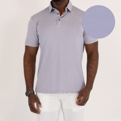 Gamer Polo - Lavender Heather