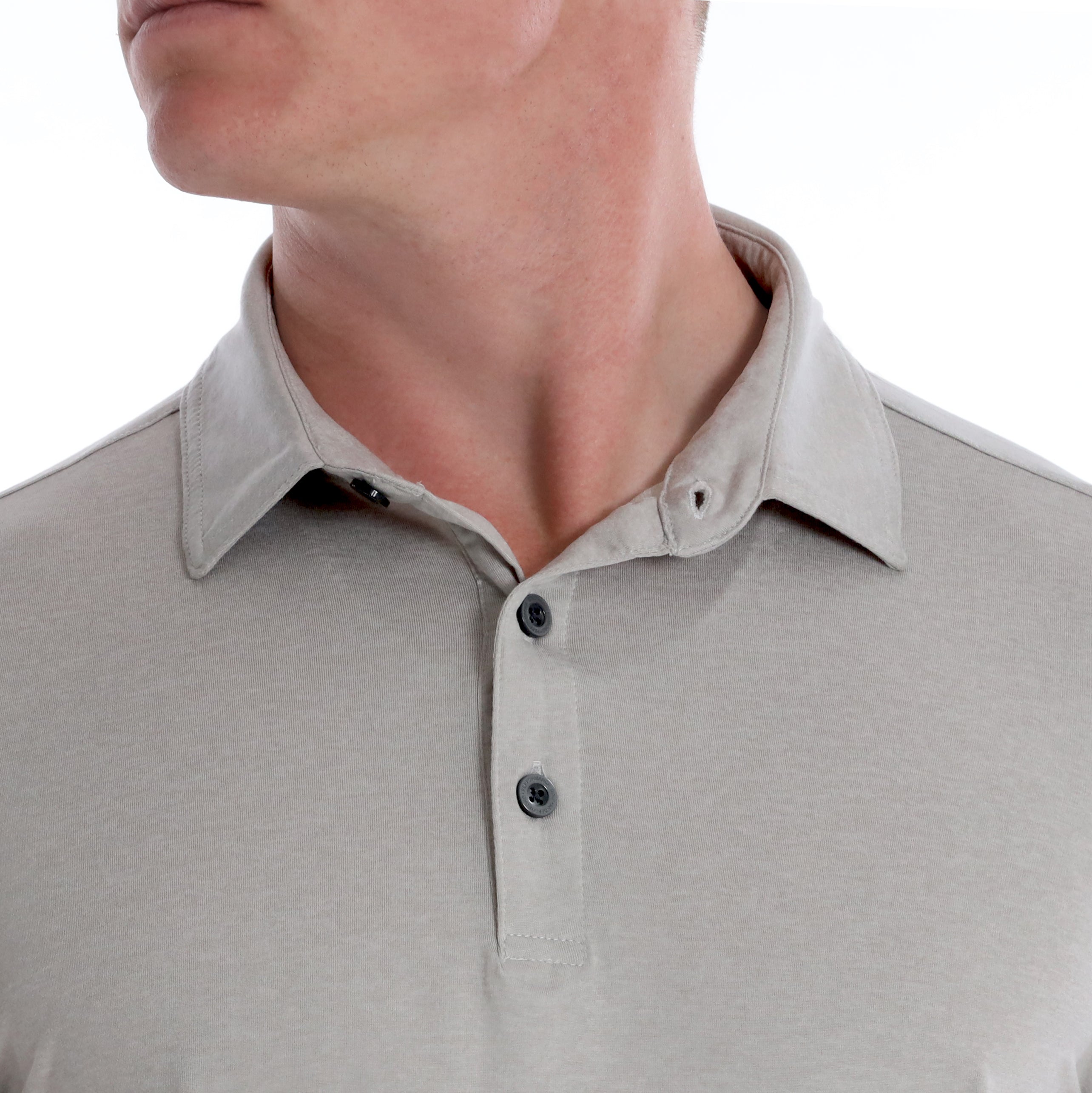 Gamer Polo - Platinum Heather