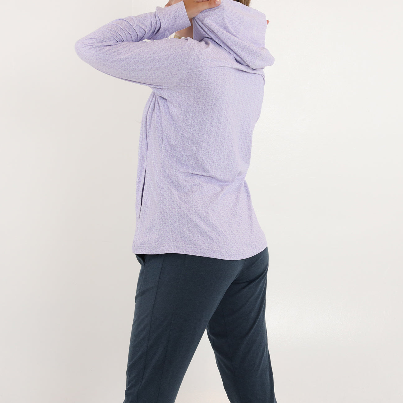 Ladies Talbot Island Hoodie - Lavender