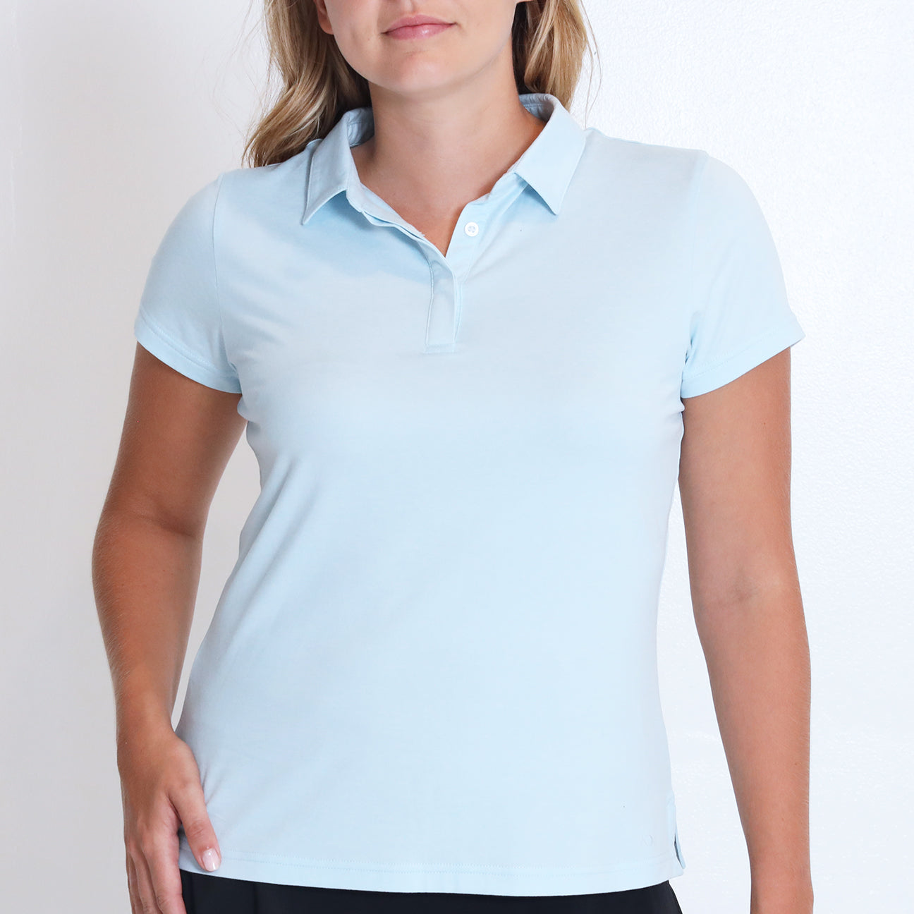 Lady Gamer Polo - Sky Heather