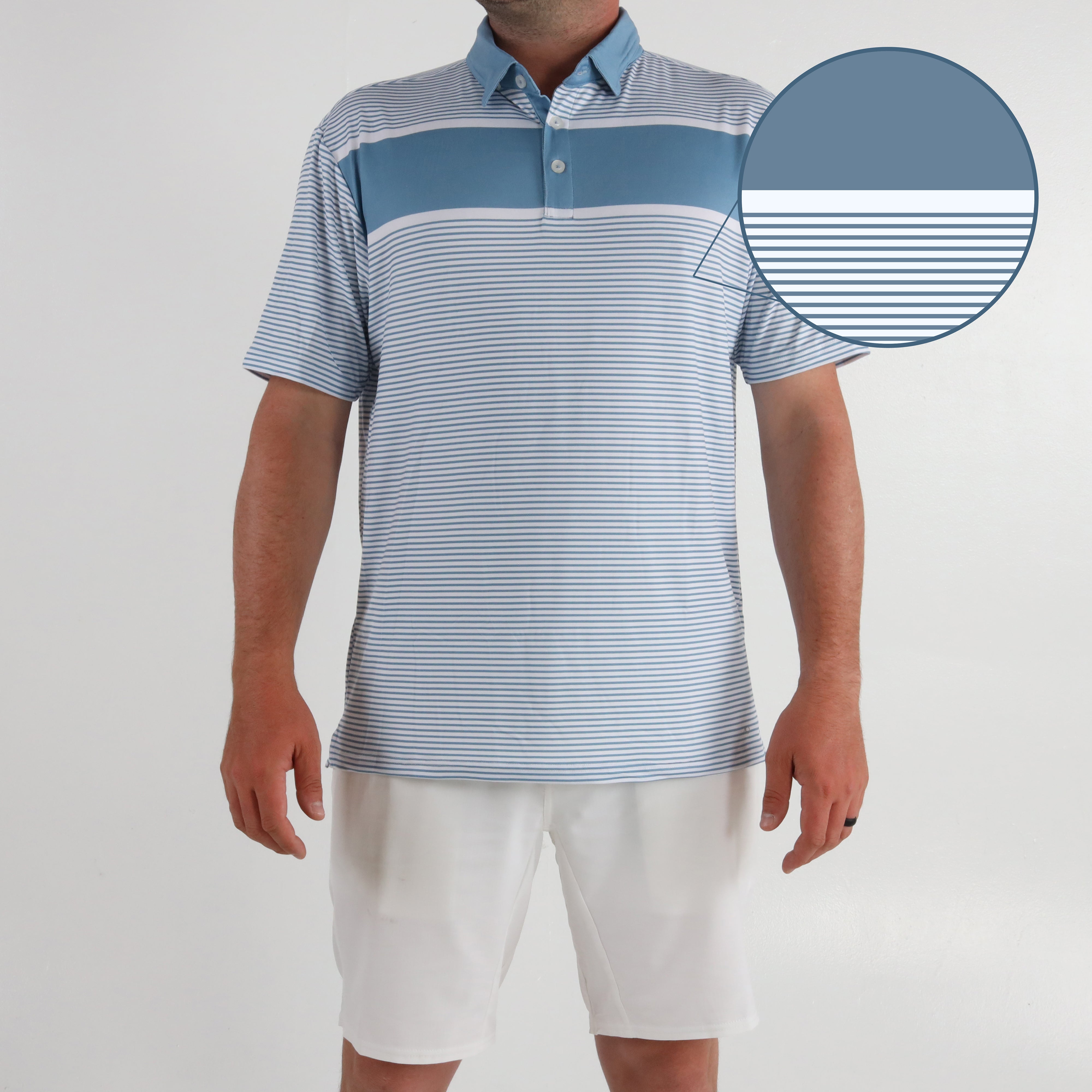 Sandbar Polo - Blue Shadow