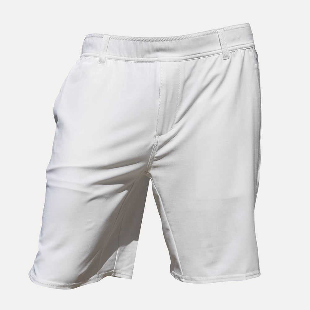 A workout short you can golf in, a golf short you can swim in, a swim trunk you can dine in...there are no limits to the crossover functionality of the Solution Short.